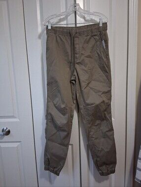 No Boundaries Olive Drawstring Jogger Pants
